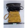 Image 1 : (2) Women's Purses (D'Lish Black Stud & Jessica Yellow)