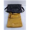 Image 2 : (2) Women's Purses (D'Lish Black Stud & Jessica Yellow)