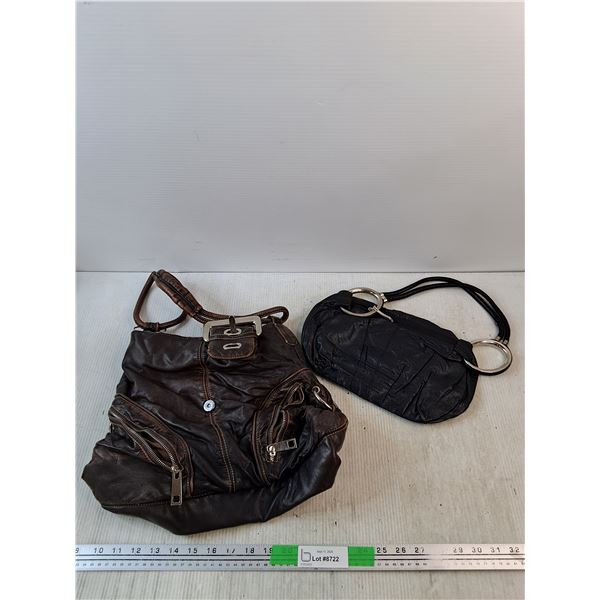 (2) Leather Ladies Bags