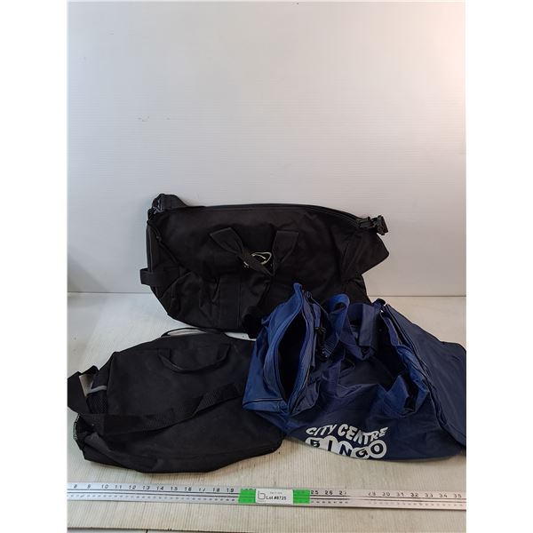 (2)  Sport Equipment Bags, File/Document Bag