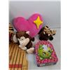 Image 3 : Various Plush Toys, Lunch Box, Wooden Horse Race Game