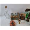 Image 2 : Tea Candle Holders, Totems, Basilur Jasper Box, Decorative Glass Bottles