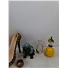 Image 4 : Assorted Decorative Figurines, Glass & Novelty Items