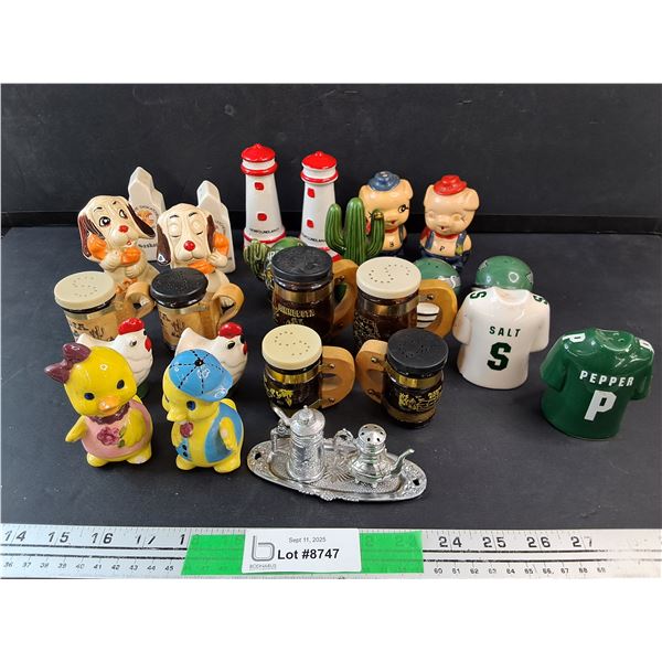 Decorative Collectors Salt & Pepper Shakers