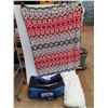 Image 1 : Easton Sport Equipment Bag, (2) Pillows, Blanket 58" x 44"  -  PICK UP