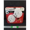 Image 1 : (2)  Smoke Alarms - Sealed