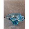 Image 3 : Blue Art Glass Dish