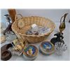 Image 5 : Wicker Basket, Tea Candle Holders, Bottle Opener, Face Mask Wall Decor, Misc