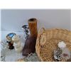 Image 7 : Wicker Basket, Tea Candle Holders, Bottle Opener, Face Mask Wall Decor, Misc