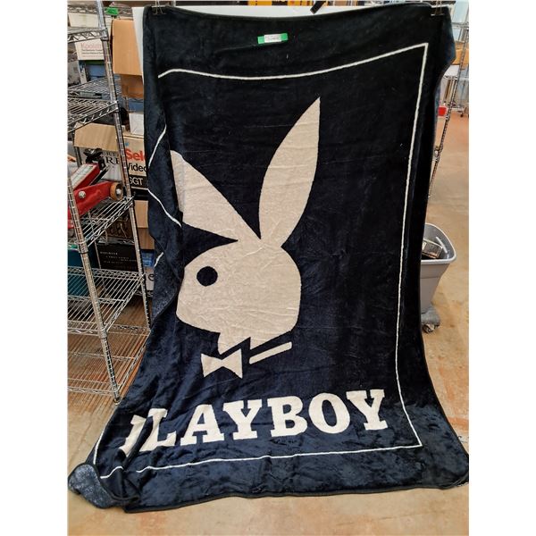 Playboy Throw Blanket 81" x 65"
