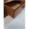 Image 3 : Behangerj Dutch Made Wooden Engraved Edwardian Style Cupboard - 16" x 10" x 28" - PICK UP ONLY