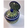 Image 2 : Ceramic Wall Mountable Salt Cellar/Box - 7" x 6" x 5"
