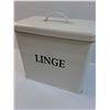 Image 4 : Tin Laundry Detergent Holder - 12" x 11" x 7"
