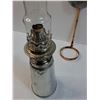 Image 6 : Sinard Oil Lamp Stainless Steel & Brass Lamp w/Wall Mount Holder - 18" Tall -  PICK UP
