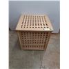 Image 1 : * Ikea Wood Modern Style Open Box Storage - 20" x 20" x 20" - CANNOT SHIP