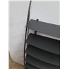 Image 2 : * Pure Design Metal Shelving Unit - 22" x 49" x 7" - CANNOT SHIP