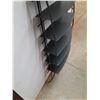 Image 3 : * Pure Design Metal Shelving Unit - 22" x 49" x 7" - CANNOT SHIP