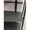 Image 4 : * Pure Design Metal Shelving Unit - 22" x 49" x 7" - CANNOT SHIP