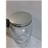 Image 4 : Mason Storage Glass Jar 11" Tall, Nellie's Laundry Nuggets Tin - 8" Tall