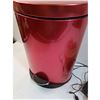 Image 3 : Red Garbage Can, Power Bar, USB Power Supply