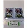 Image 1 : (2) Brett Favre Rookie Football Trading Cards - CANNOT GUARANTEE AUTHENTICATION