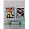 Image 1 : Magilny & Belfour Rookie Hockey Trading Cards - CANNOT GUARANTEE AUTHENTICATION
