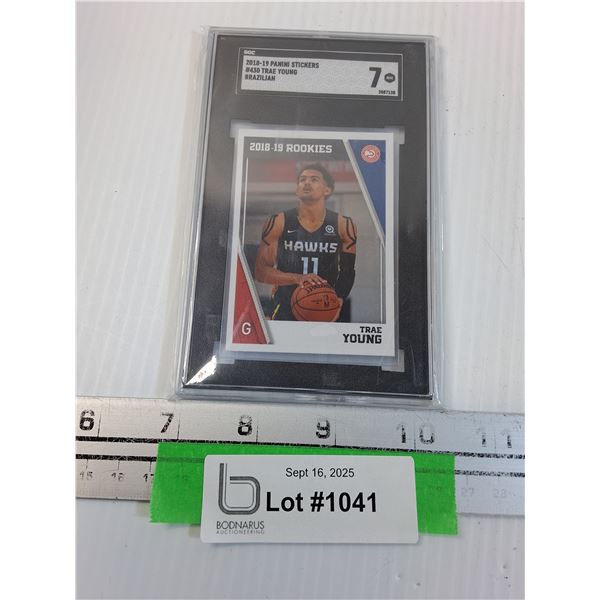 Trae Young Basketball Graded Trading Card - Rookie Year - Brazil - CANNOT GUARANTEE AUTHENTICATION