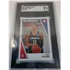 Image 2 : Trae Young Basketball Graded Trading Card - Rookie Year - Brazil - CANNOT GUARANTEE AUTHENTICATION