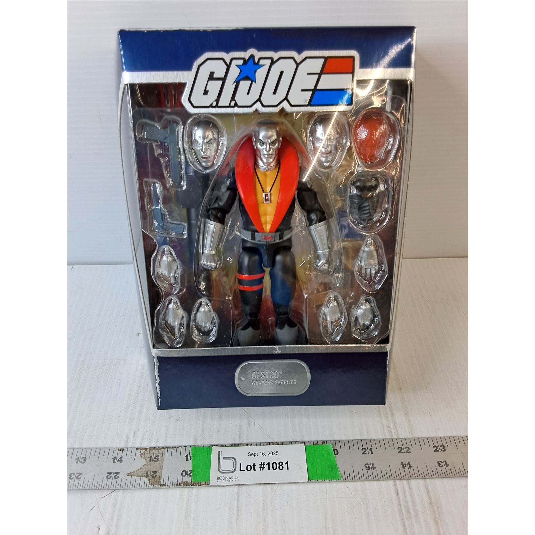 Figurine Gi Joe vintage - Destro - 1983 83 (C579/B571 Figurine Gi Joe vintage - Destro - 1983 83 (C579/B571