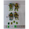 Image 1 : (4) TMNT Figurines Approx. 4"