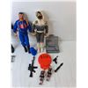 Image 2 : (5) G.I. Joe Figurines- Up to 12" Tall & Accessories