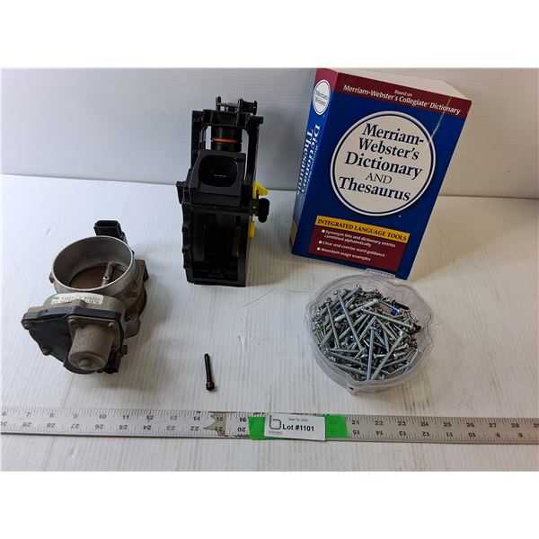 Vehicle Throttle Body, Dictionary/Thesaurus, Screws, Misc.