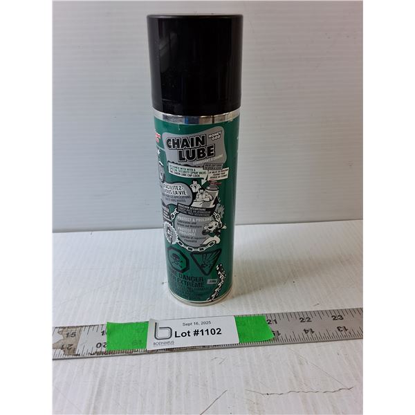 Bottle of Chain Lube- Full, Cannot Ship