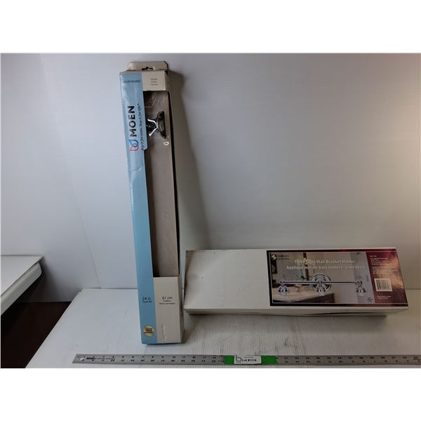 24 Inch Towel Bar & Three Light Wall Bracket Holder- Appear NIB - PICK UP