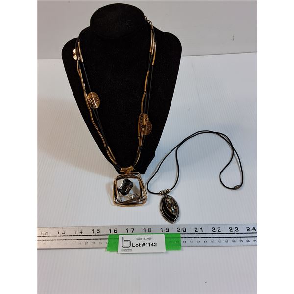 (2) Ladies Necklaces