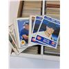 Image 2 : Various Baseball MLB Trading Cards - 1980-90's Editions - w/Documentation