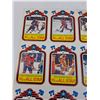 Image 2 : All Star Hockey Cards - 1977-78 Sheet - Uncut