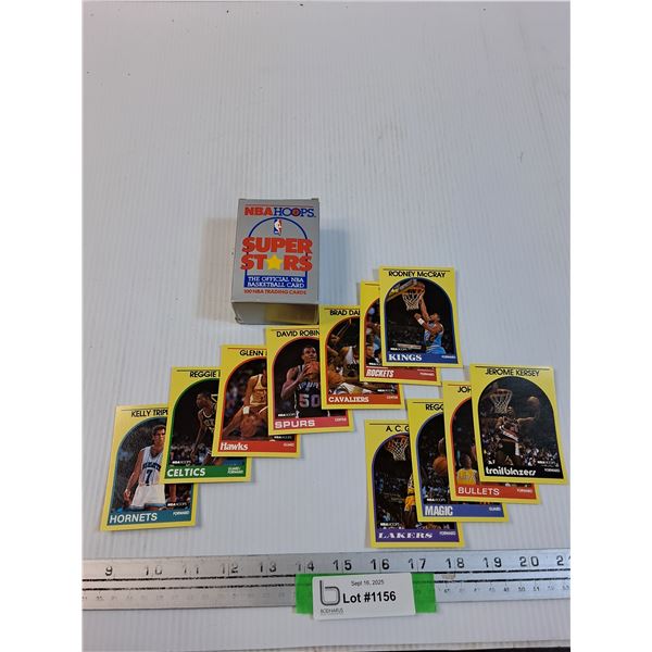 NBA Hoops Basketball Trading Cards Set - 1989