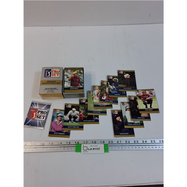 PGA ProSet Golf Trading Cards Set - 1990 Edition