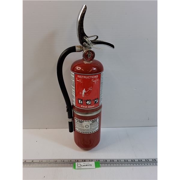 First Alert Fire Extinguisher - As Is - CANNOT SHIP