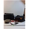 Image 1 : Tire Tube, Booster Cable (Hard Mount), Carrying Bag & Foam Backrest - 20" x 6" x 12"