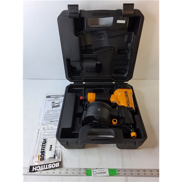 Bostitch Coil-Fed Pneumatic Nailer & Case