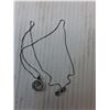 Image 2 : Silver Colored Necklace with Orb Pendant