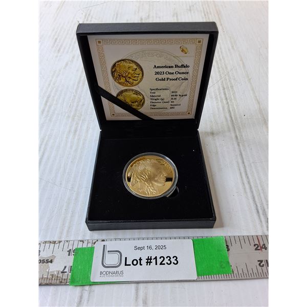 American Buffalo 2023 One Ounce Coin, Cannot Authenticate