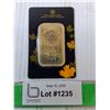 Image 1 : Royal Canadian Mint 1 oz. Gold Ingot, Cannot Authenticate