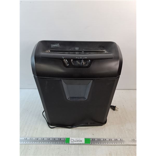 Staples Paper Shredder - As Is
