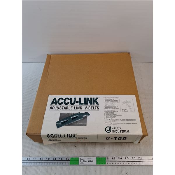 Accu Link Adjustable Link V Belts - Sealed