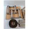 Image 2 : Curved Brackets, Cylindrical Rollers, Wooden Blocks, Wire Brush Wheel, Misc