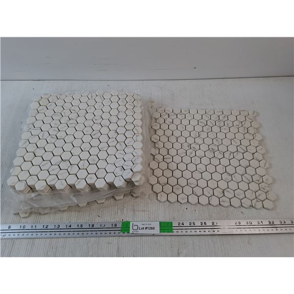 Honey Comb Tiles 12" x 12" - PICK UP