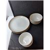 Image 3 : Stoneware Dish Set- (8) Plates, (8) Bowls, (3) Porcelana Bowls